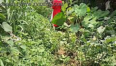 Why does this plump girlfriend crave rough outdoor fucking in the forest with hairy armpits?