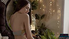 Arab Teen 18+ Beauty Katrine Pirs Joins Playboy for Softcore Video