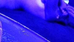 Multiple vaginal creampies occur in the homemade bedroom scene