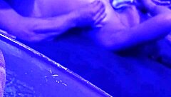 Multiple vaginal creampies occur in the homemade bedroom scene