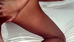 Indian college girl Divya fingers her ass in homemade video.