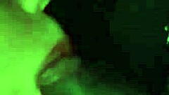 Asian Hottie Fucks Bareback With Black Guy In Swing House!