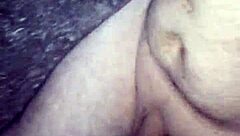 Naked near the road! Desnudo cerca de la carretera!