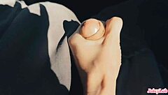 stepsis jerked my cock while im drivin, her handjob so wet and juicy