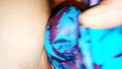 fucking my wifes shaved pussy with bad dragon gunner dildo in doggystyle at home