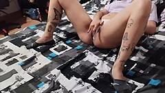 Seduced My Stepbrother To Pound Me Hard With His Huge Cock!