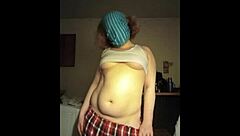 Petite Babe with Big Natural Tits and Ass Shows Off for Exclusive Membership Subscribers