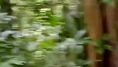 i'm teasin and suckin the huge cum-covered tits of the forest guide... oh man