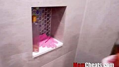 Subtle Tease of Study Focus Once Horniness Fades for Step Son