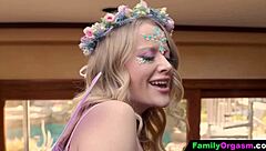 Fairy step sister, why blink your pussy right in my mouth for that naughty orgasm?