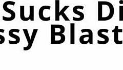 Rebel Wyatt sucks dick twice then gets her shaved pussy blasted with cum, right?