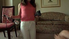 Solo small tits babe enjoys intense anal assfucking session