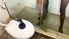 Hardcore Fucked By Monster BBC! She Deepthroats In The Shower And Moans Loud Making Neighbors Horny