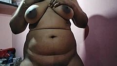 Hey, that Desi Indian bhabhi really needs some intimate time with her friend and those huge natural tits.