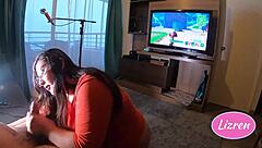 Tentación sutil ganando Fortnite con giro cachondo sigiloso