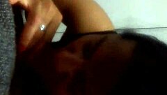 I'm sucking cock for my new Mexican friend in this hot big ass blowjob session