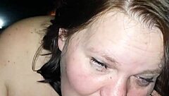 She's giving me a relaxing blowjob as she sucks my cock deeply