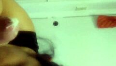 I'm sucking cock for my new Mexican friend in this hot big ass blowjob session