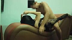 Myanmar Amateur College Couple Enjoys Hardcore Fucking with Cowgirl Riding and Doggystyle on Chair