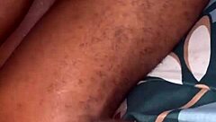 Ebony fat ass beauty takes raw doggystyle fuck with big cock until squirting creampie!