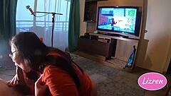 Tentación sutil ganando Fortnite con giro cachondo sigiloso