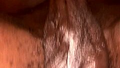 Ebony fat ass beauty takes raw doggystyle fuck with big cock until squirting creampie!