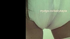 Kayla's Fun Diaper Slideshow With Wet Moments And Loving Vibes 😊
