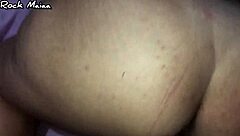 Caught the curvy girl with big ass using huge dildo on her wet pussy