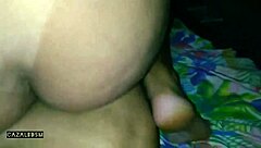 Eh pelacur beristri tak tahan lagi tapi tetap kena anal dubur keras pakai stoking