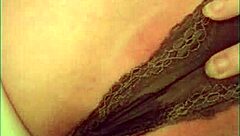 cute girl soaking her soft panties