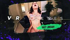 curious blonde babe takes deepthroat then rides cock sideways in cowgirl