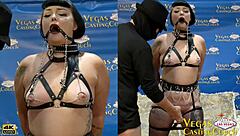 Milf Gets Ass Fucked With Hooks In Pussy And Bound For BDSM Orgasms