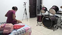 Sexy Housewife Packs Her Backpack To Go On Vacation To Venezuela