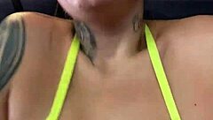 training in tiny bikini at copacabana gym got me so wet and horny, nearly kicked out