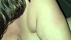 milf gives footjob with cum in tent during wild camping adventure