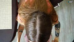 Amateur European Blowjob And Doggystyle Sex In Kitchen With Petite Tattooed 18+ Girl Sunako Kirishiki Ending In Cumshot