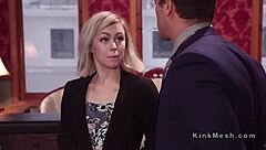 Dua hamba perempuan diikat kasar anal threesome submission kinky