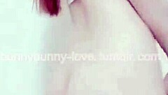 yo this asian bunny slut's piercing her tits while dancing wild with that taiwanese vibe 😘