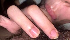 Horny girlfriend suck off my cum plus rainy weather the best for curvy doggystyle action!