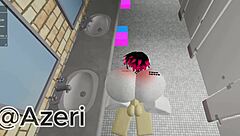 hey, i hook up with my friend in a public bathroom for some quick outdoor action with that big cock vibe 🚽🍆