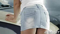 Mesmerizing Floozy Zuzana Delivers Intense Blowjob in Extreme Hardcore Scene