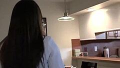 The busty realtor eagerly rides her client's cock after a steamy blowjob.