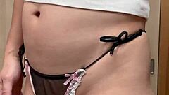 Эй, глянь на bloomer-chan в bunny анальной пробке, секси белье и сосковых штучках для игривого вайба