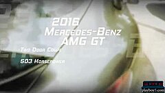 Ever Wonder How Playboy Babes In Bikinis Make Washing A Mercedes AMG GT So Tempting Outdoors?