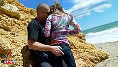 This small tits teen with big pussy says, I can take hard fucking from two guys