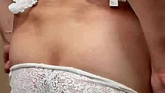 hey, check out this fun setup with bloomer-chan in a bunny anal plug and sexy lingerie plus nipple accessories for some playful vibes