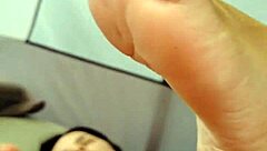 Big booty bombshell tempts with naughty morning romp in the tent