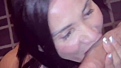 the brunette latina with big tits and ass took a monster cock for intense anal fucking in rj.