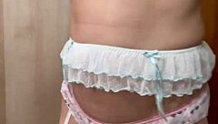 hey, check out this fun setup with bloomer-chan in a bunny anal plug and sexy lingerie plus nipple accessories for some playful vibes