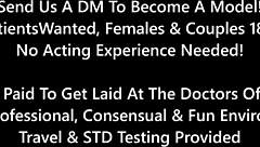 i watched doctor tampa sound aria nicoles shaved pussy in the hospital exam room close up